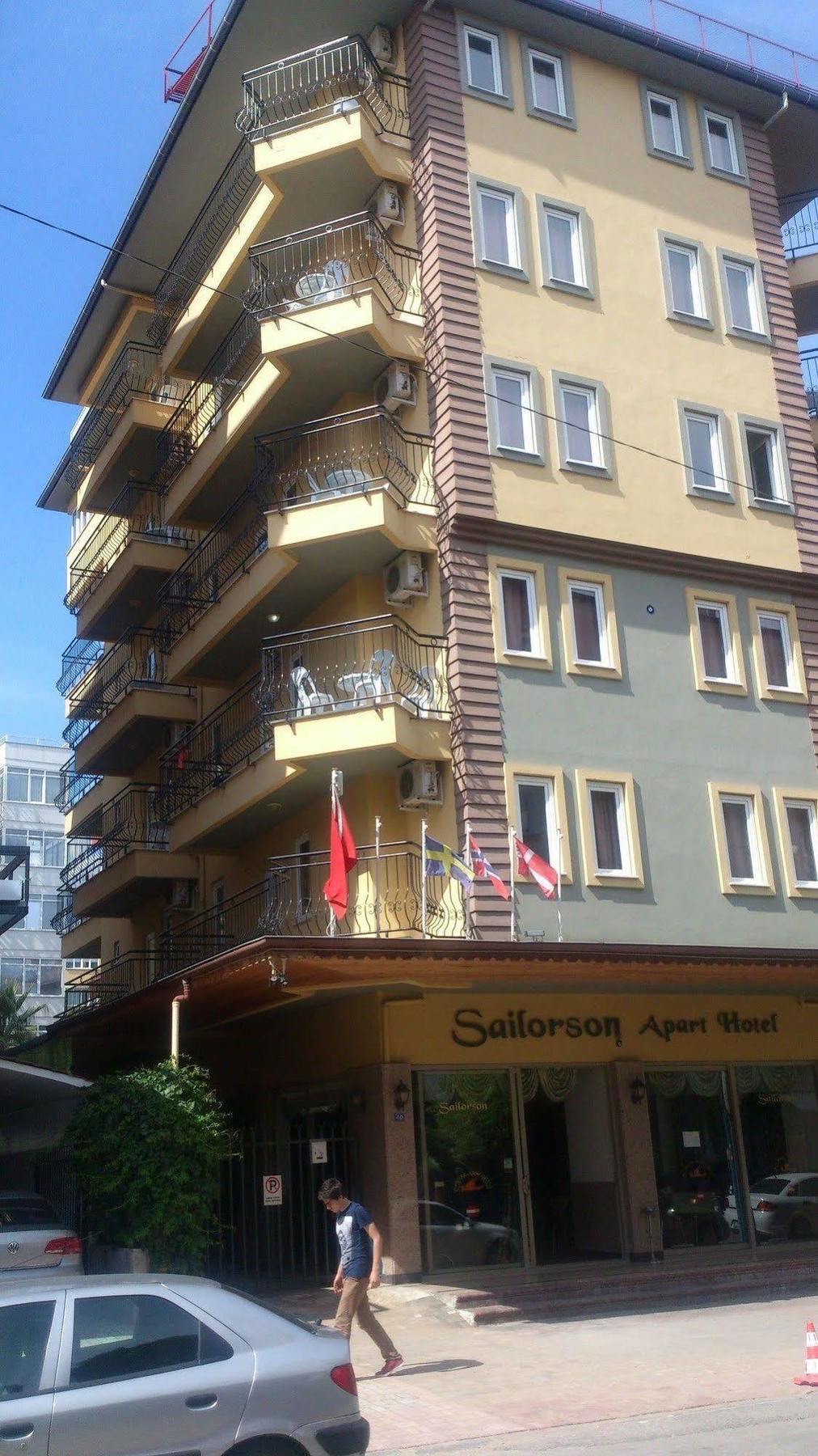 Sailorson Apart Hotel Alanya Eksteriør bilde